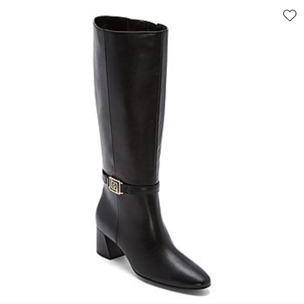 Liz Claiborne Womens 11 M LG Rigsbee riding boots black